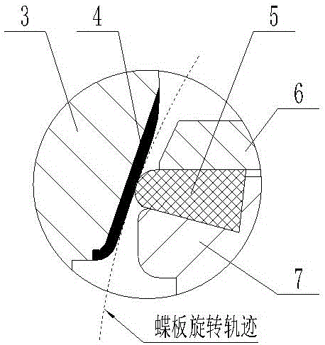 High-performance butterfly valve capable of ensuring double seal