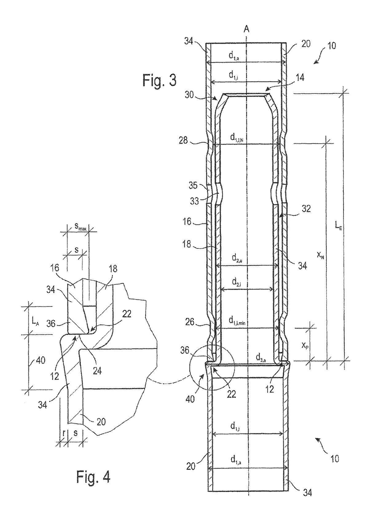 Scaffolding pipe of a structural scaffolding system and scaffolding element