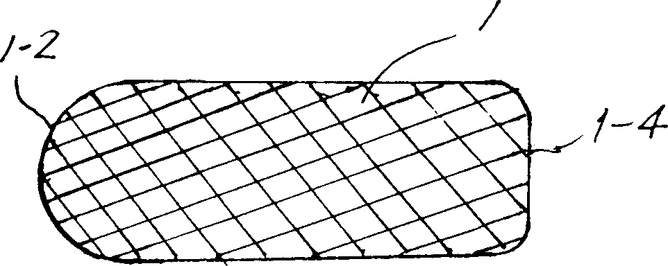 Method for manufacturing composite plate with lateral round end arc wrap angle ranged from 90 degrees to 180 degrees and products thereof