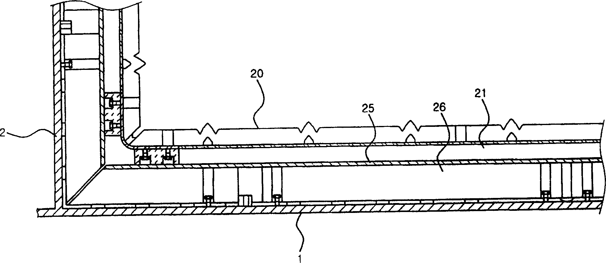 Lng storage tank and constructing method thereof