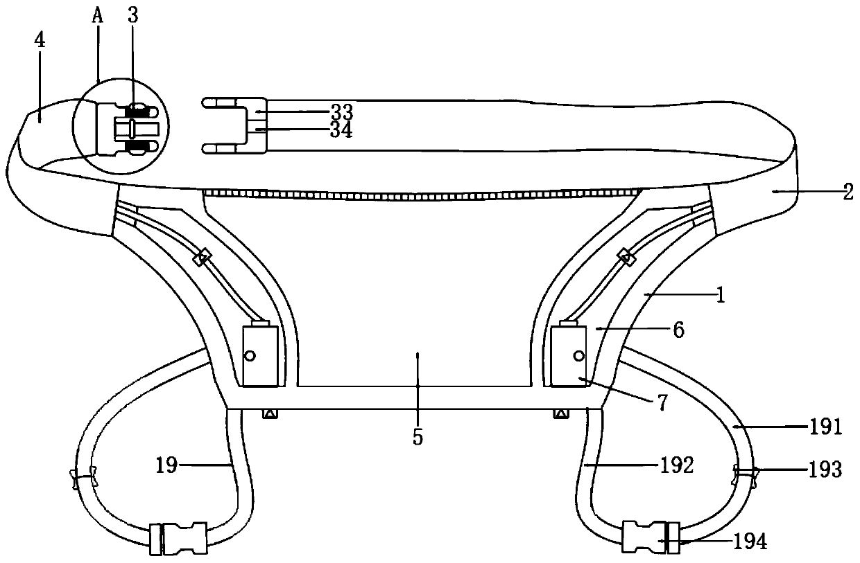 Waist-hung type rescue buoyancy waist bag with convenience and help-seeking function