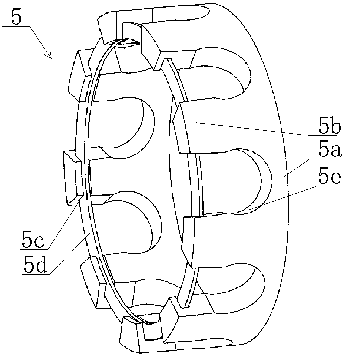 Tension bearing