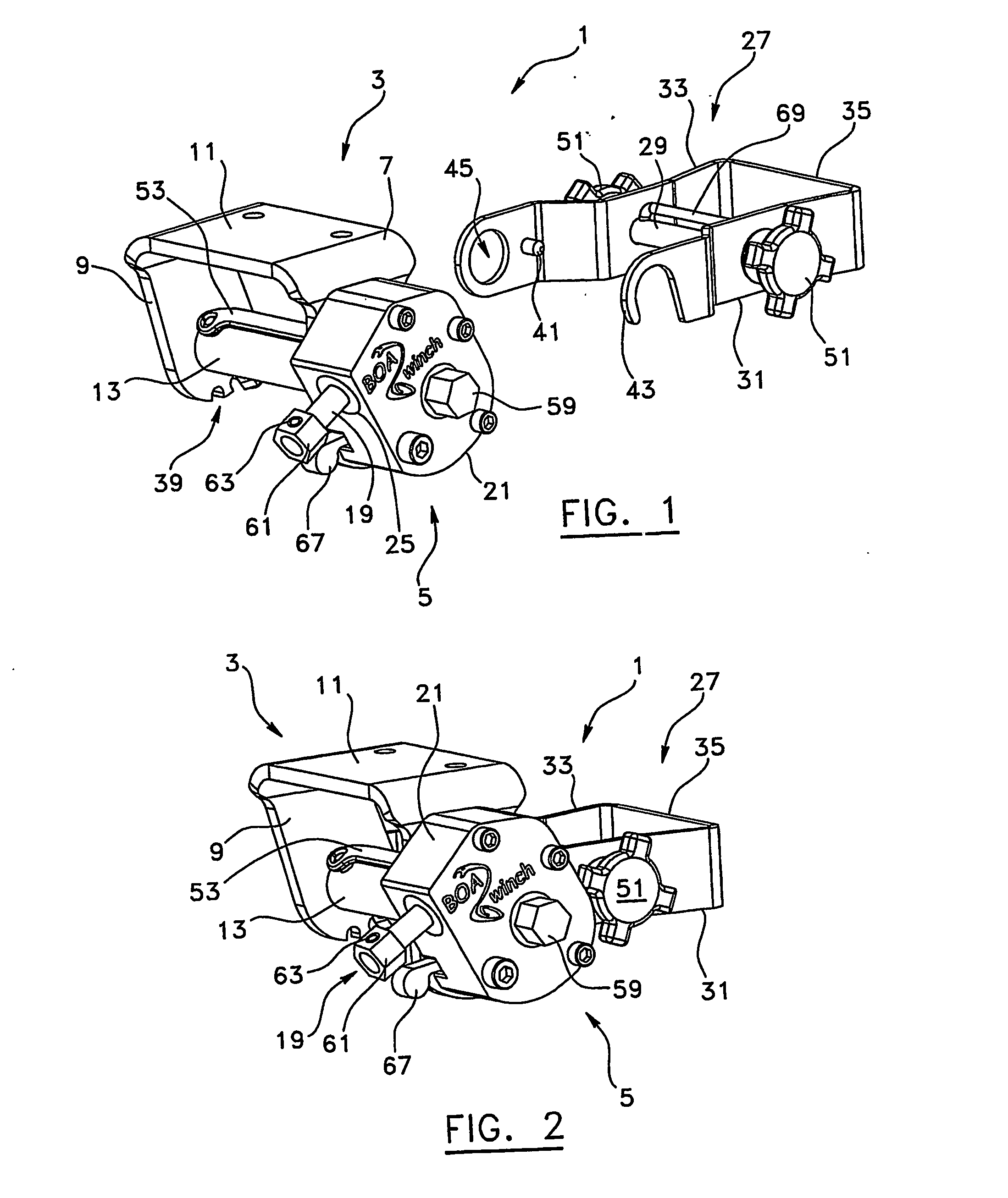 Winch, vehicle including the same and method of operating associated thereto