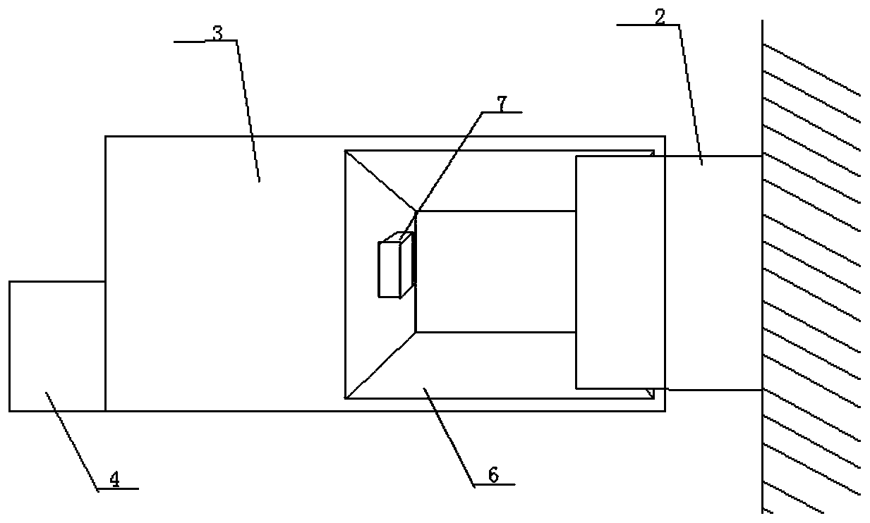 Automatic positioning and warehouse distributing system for clean coal warehouse moving belt