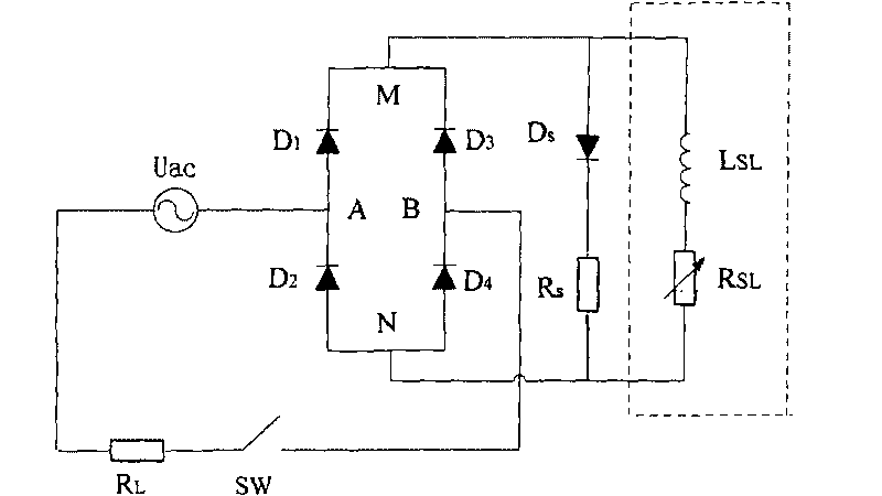 YBCO high-temperature superconducting strip-based short circuit fault current limiter