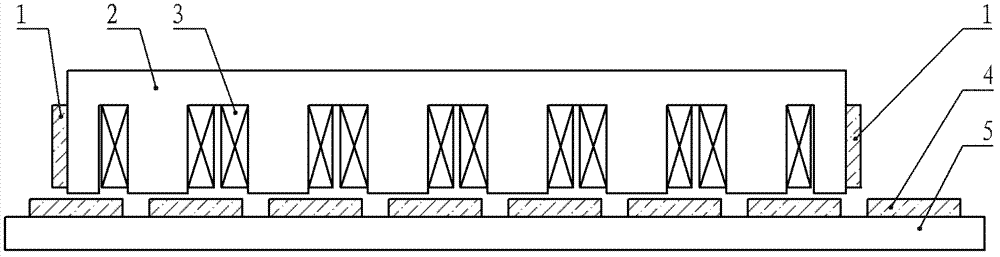 LPMSM (linear permanent magnet synchronous motor) with low-thrust fluctuation