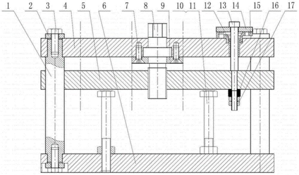 A tool that can press and install multiple parts at the same time