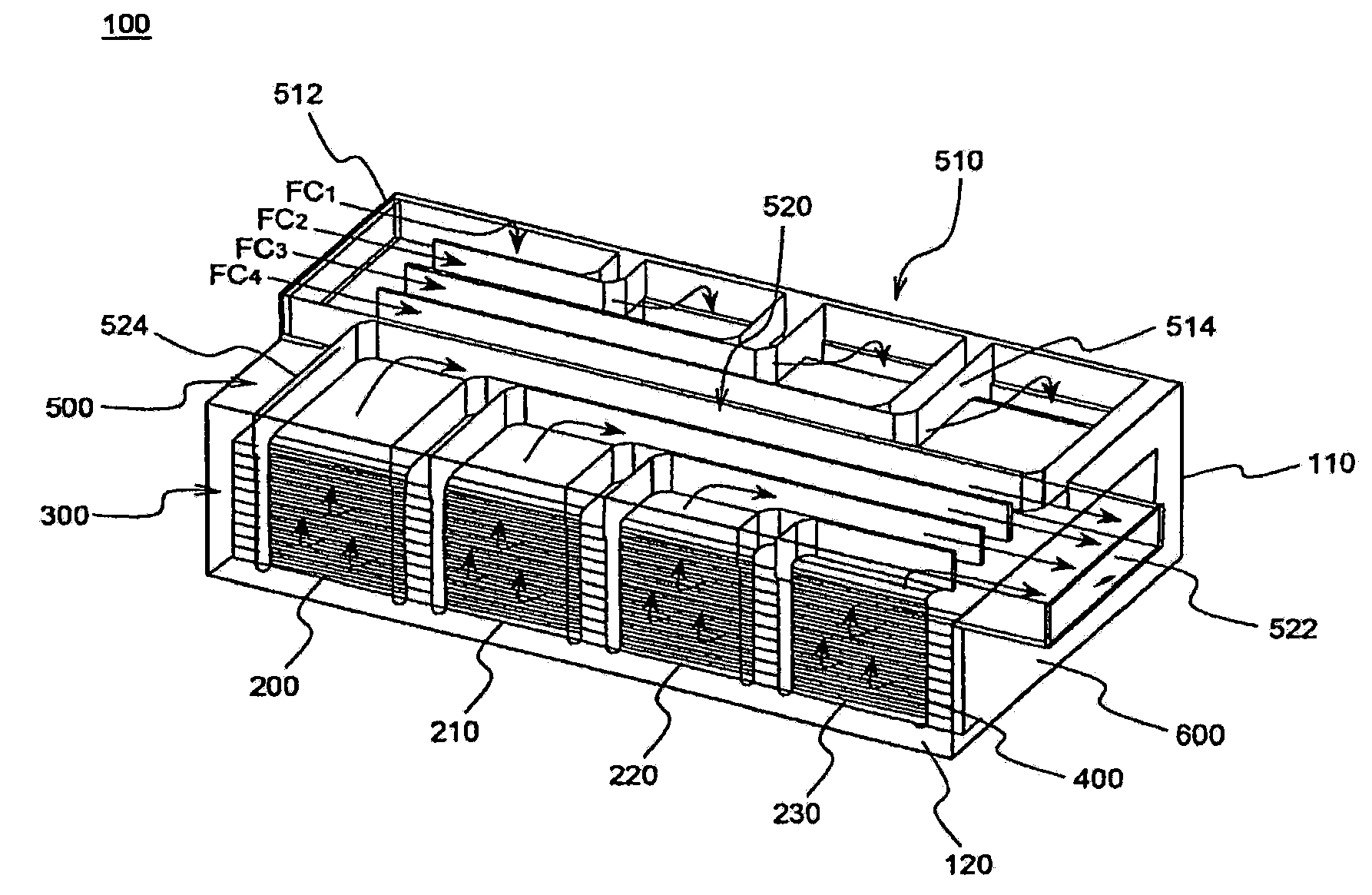 Cooling system for battery pack