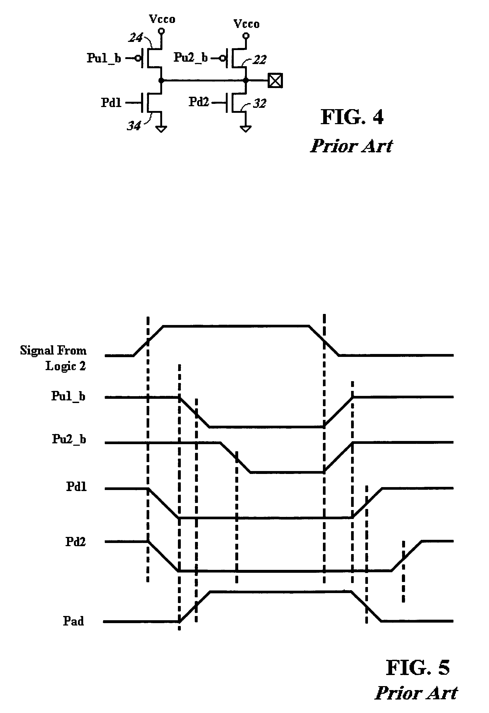 Large loading split I/O driver with negligible crowbar