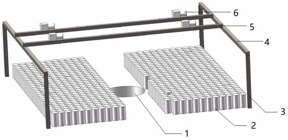 Composite energy storage system based on deep well