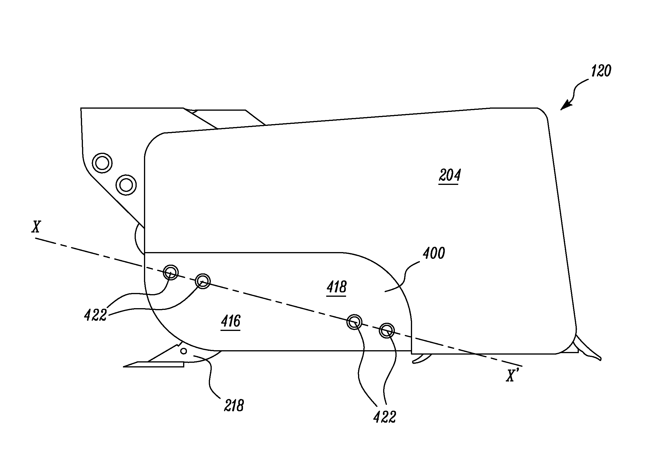 Wear plate for box blade