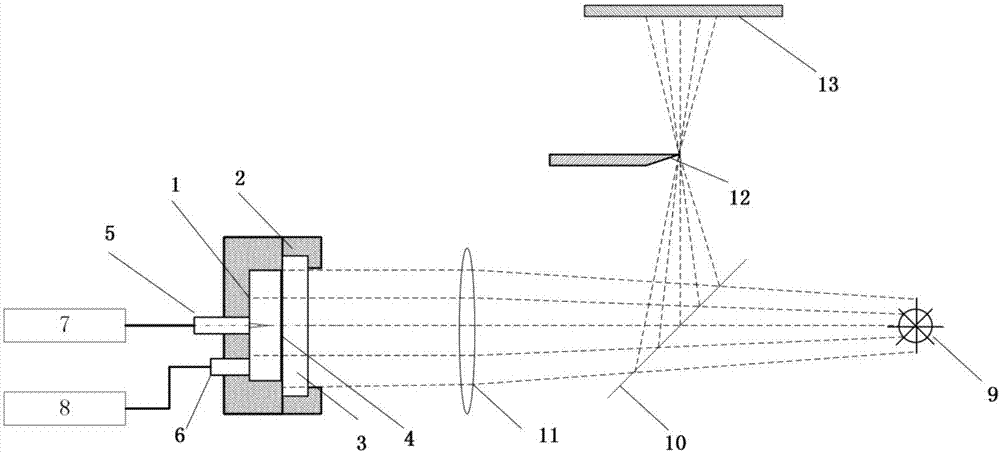 System for visualizing the cavity-inside microwave ignition and combustion process