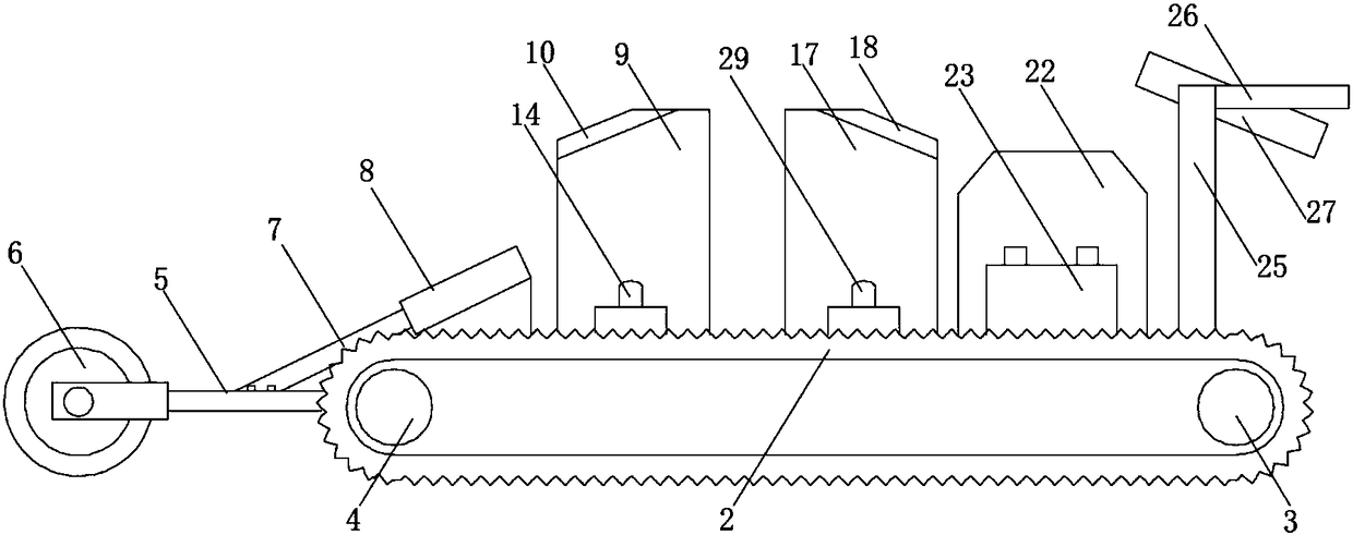 Intelligent corn-seeding mechanical apparatus for modern agriculture