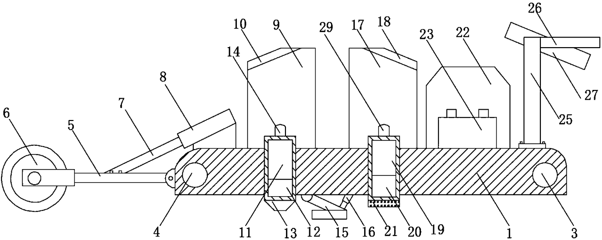 Intelligent corn-seeding mechanical apparatus for modern agriculture