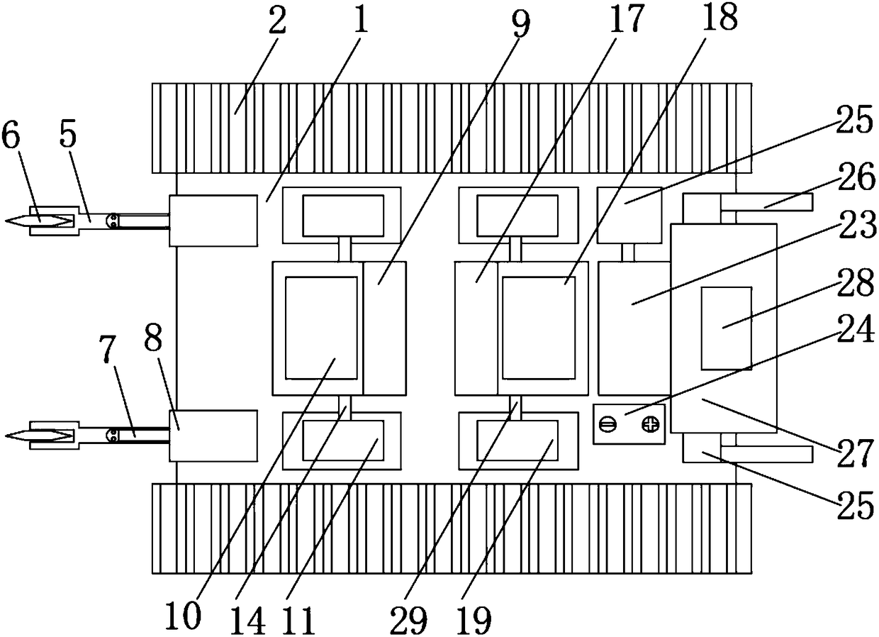 Intelligent corn-seeding mechanical apparatus for modern agriculture