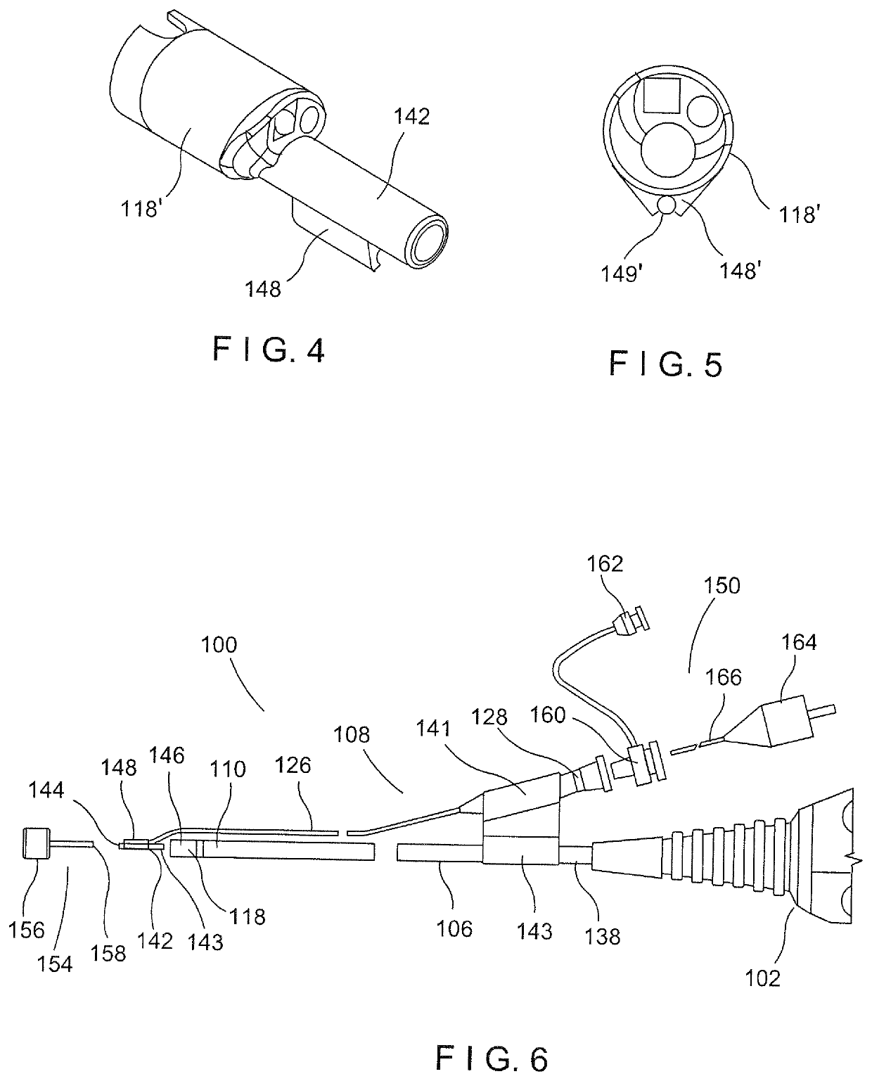 Multiple channel flexible ureteroscope