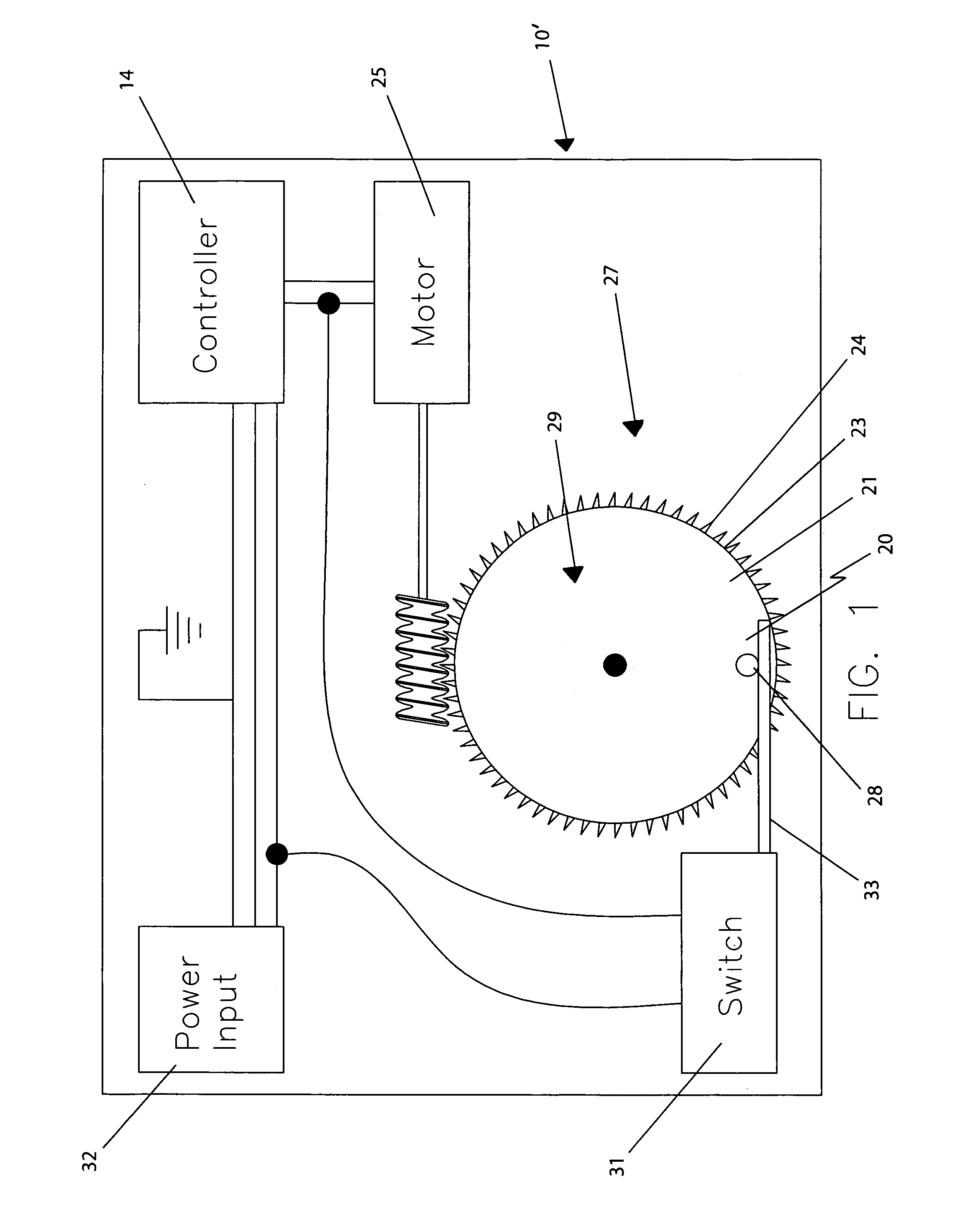 Automated microwave turntable