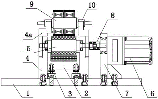 An automatic rubber rolling device