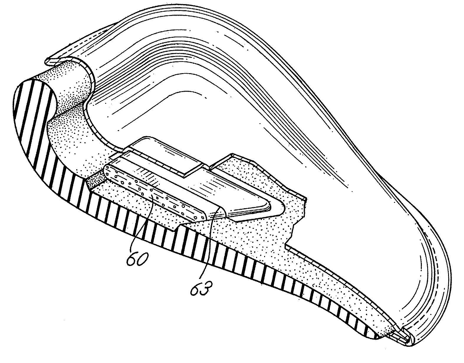 Knee pad construction