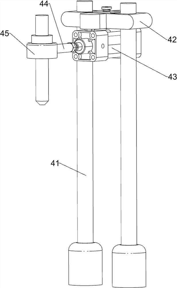 A steel cutting device for conveniently fixing special-shaped steel