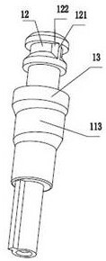 Temperature control switch for high-temperature household appliances