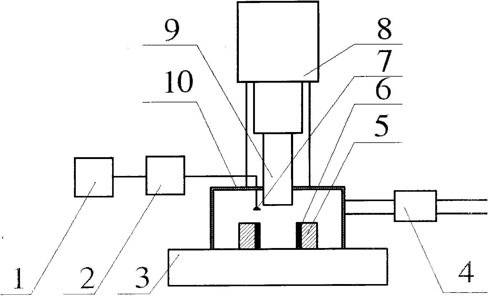 Device for sampling mud rock by cooling air and rock sample sampling method thereof