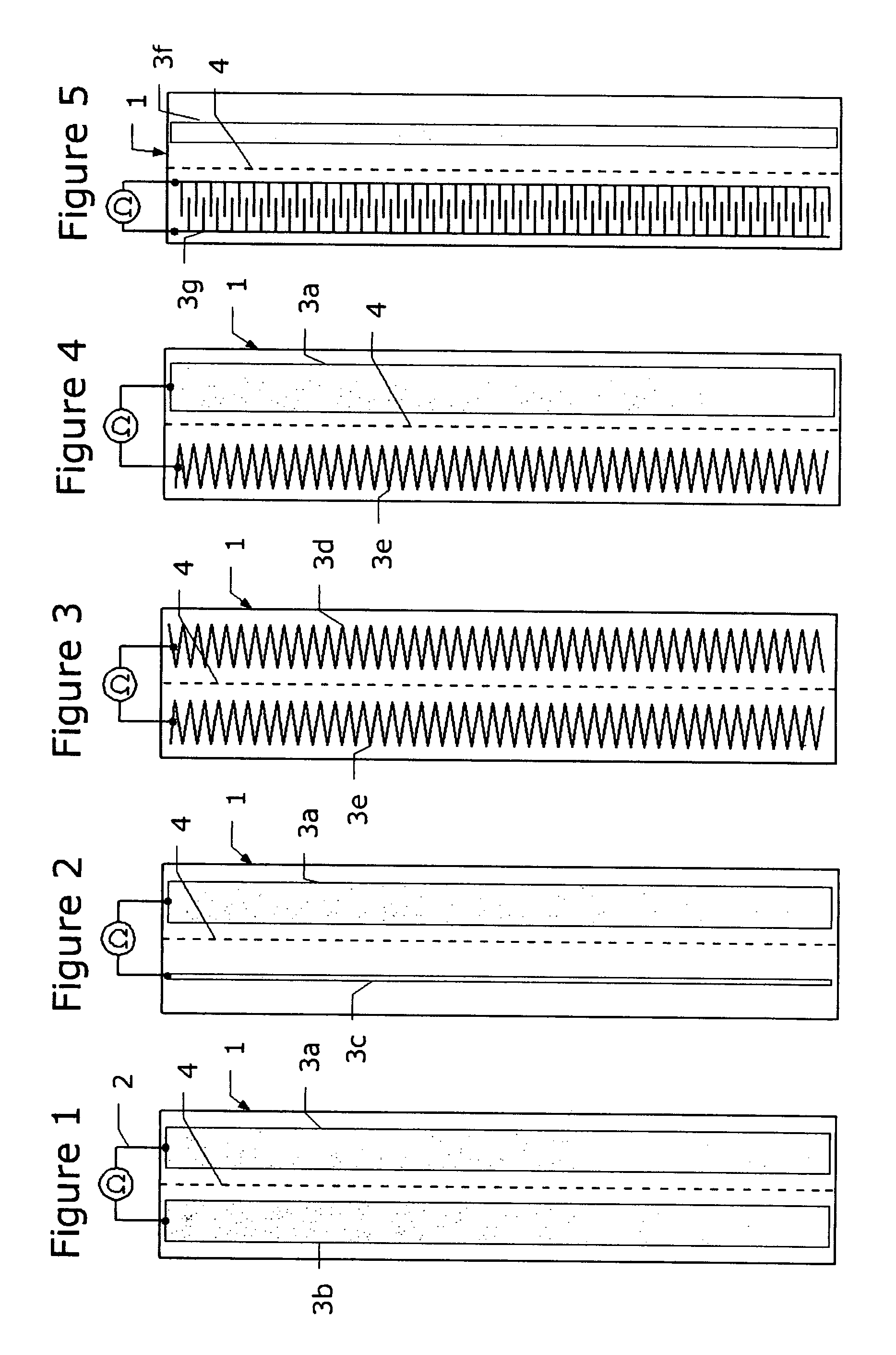 Low manufacturing cost printed ink liquid level sensors