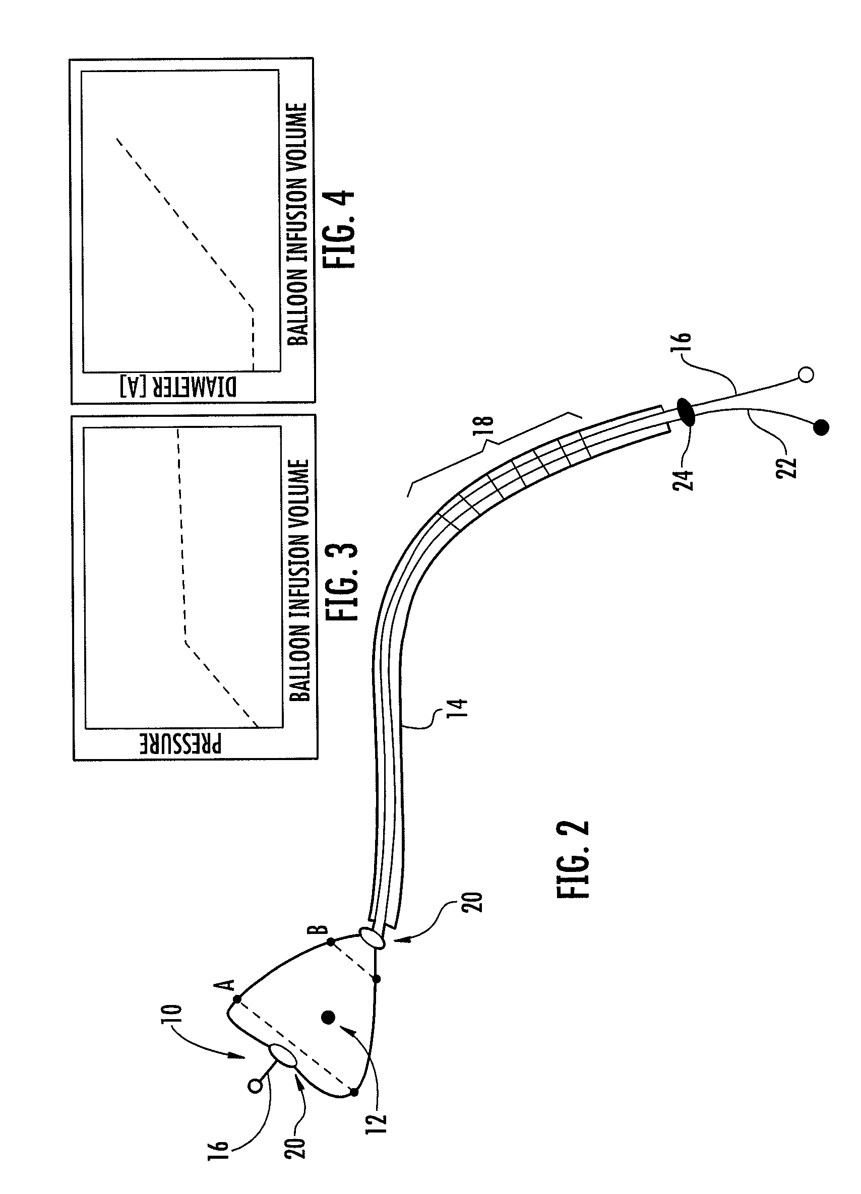 Variable occlusional balloon catheter assembly