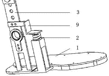 Active and passive combination of augmented flexible lower extremity exoskeleton