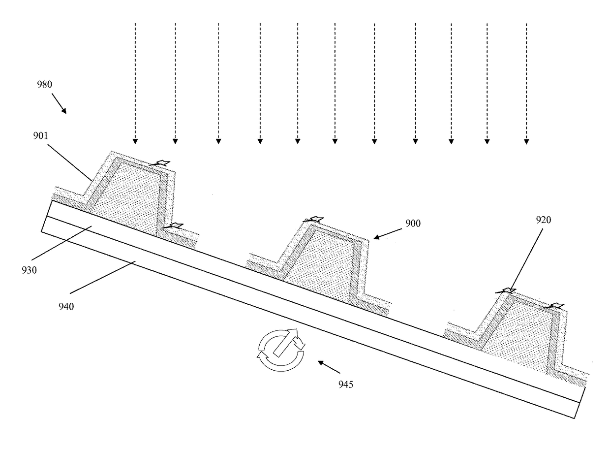 Solder bump array probe tip structure for laser cleaning