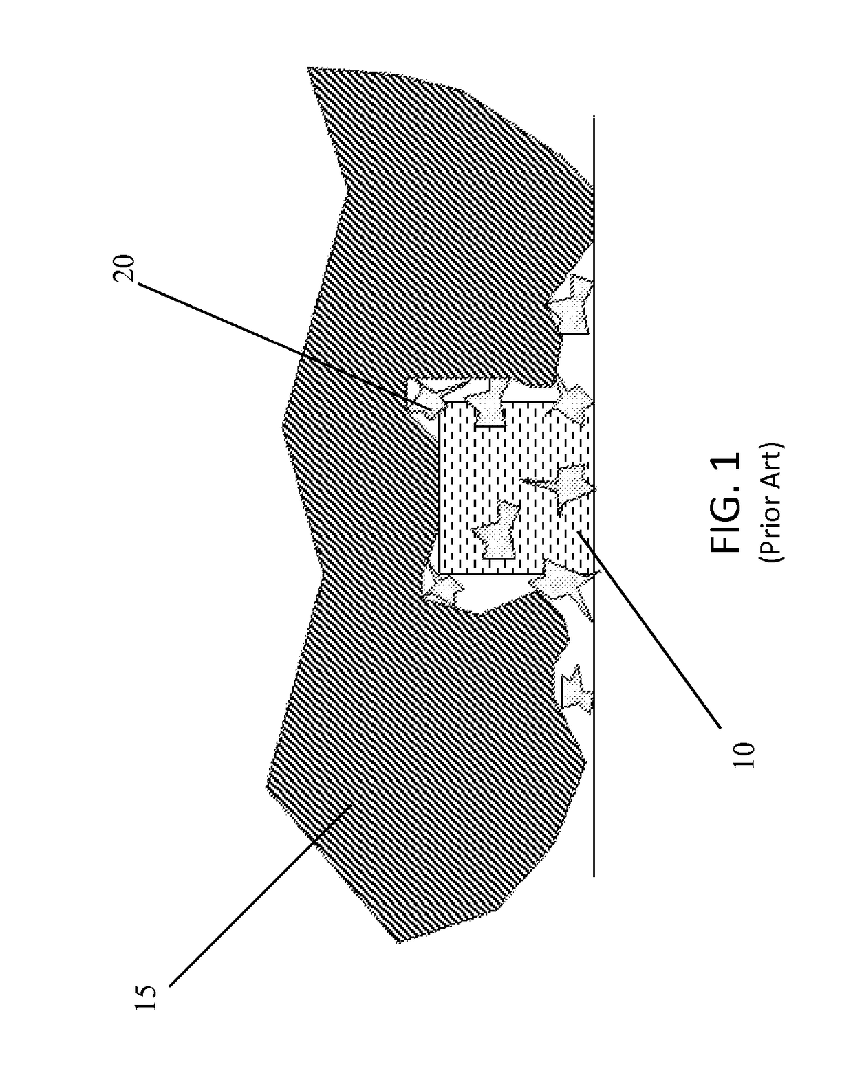 Solder bump array probe tip structure for laser cleaning