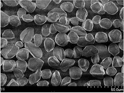 Post-treatment method of fluorescent powder for lamp