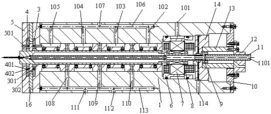 A super high speed air bearing electric spindle