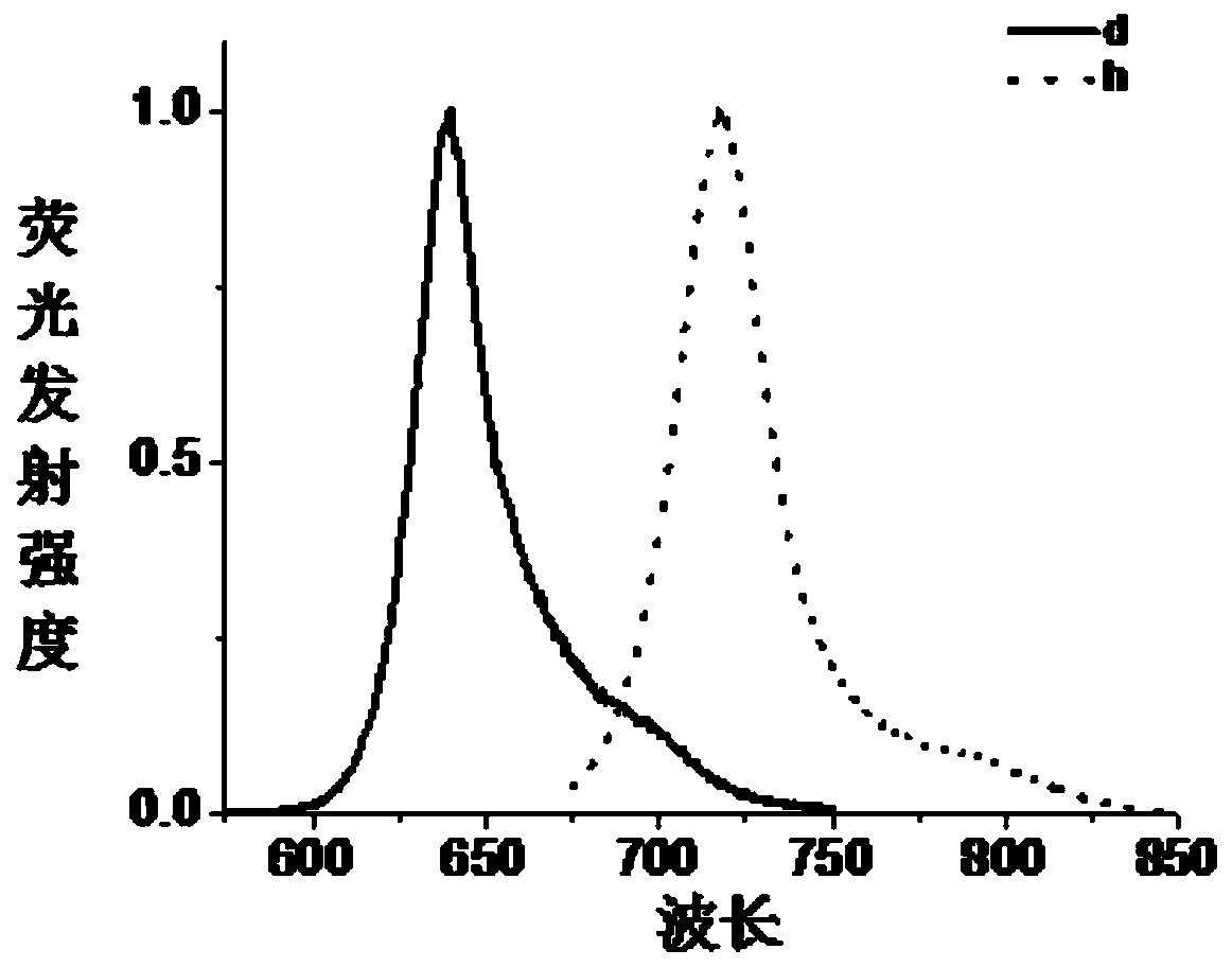 Isoindole bora fluorescent dye and its preparation method and application