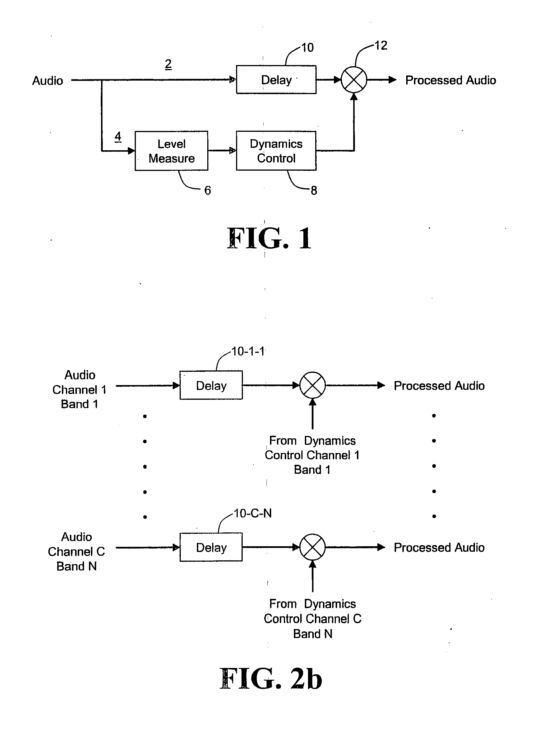 Hierarchical Control Path With Constraints for Audio Dynamics Processing