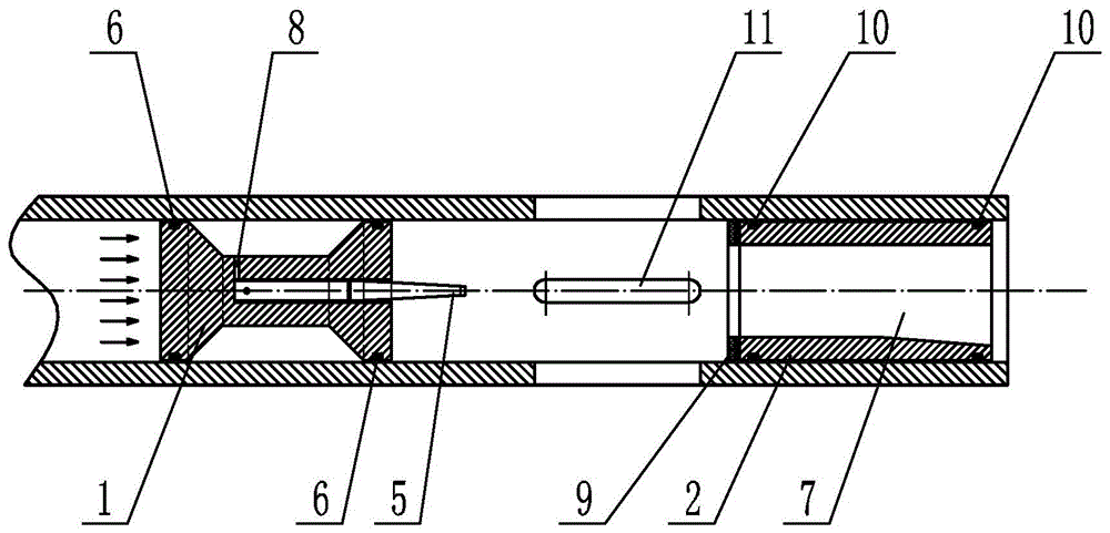 A Bullet-Stock Separation System Based on Momentum Theorem