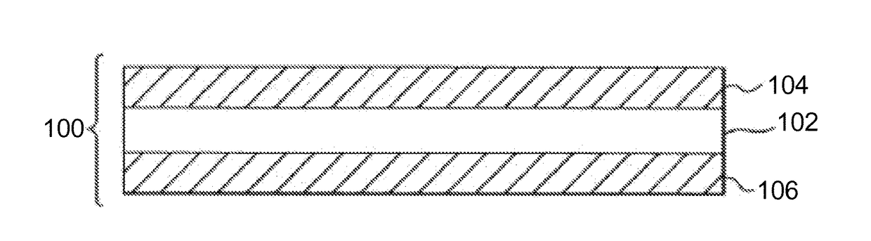 Glass article with determined stress profile and method of producing the same