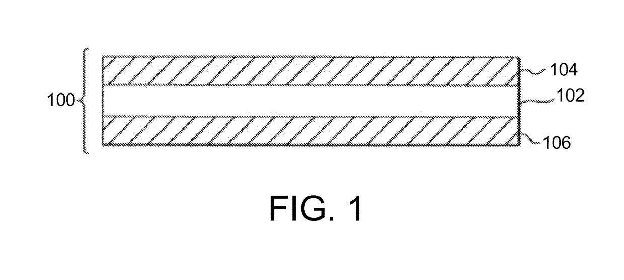 Glass article with determined stress profile and method of producing the same