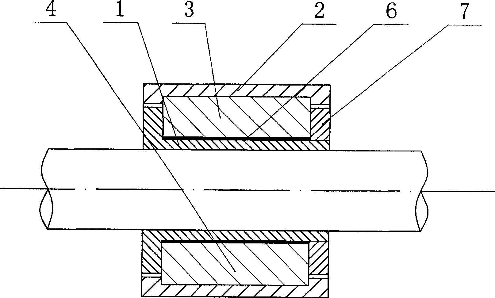 Magnetofluid bearing