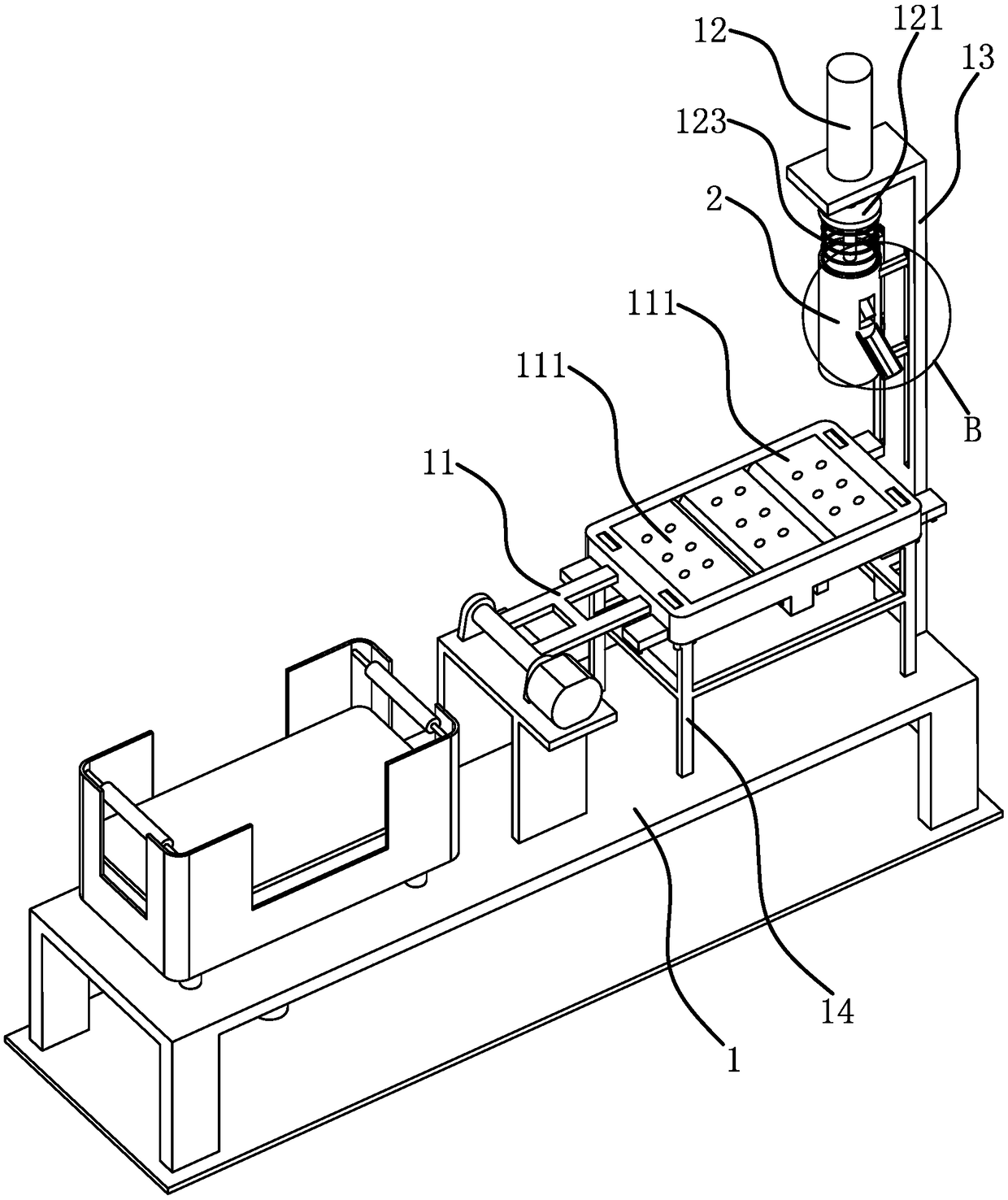 Flexible sheet die cutting device