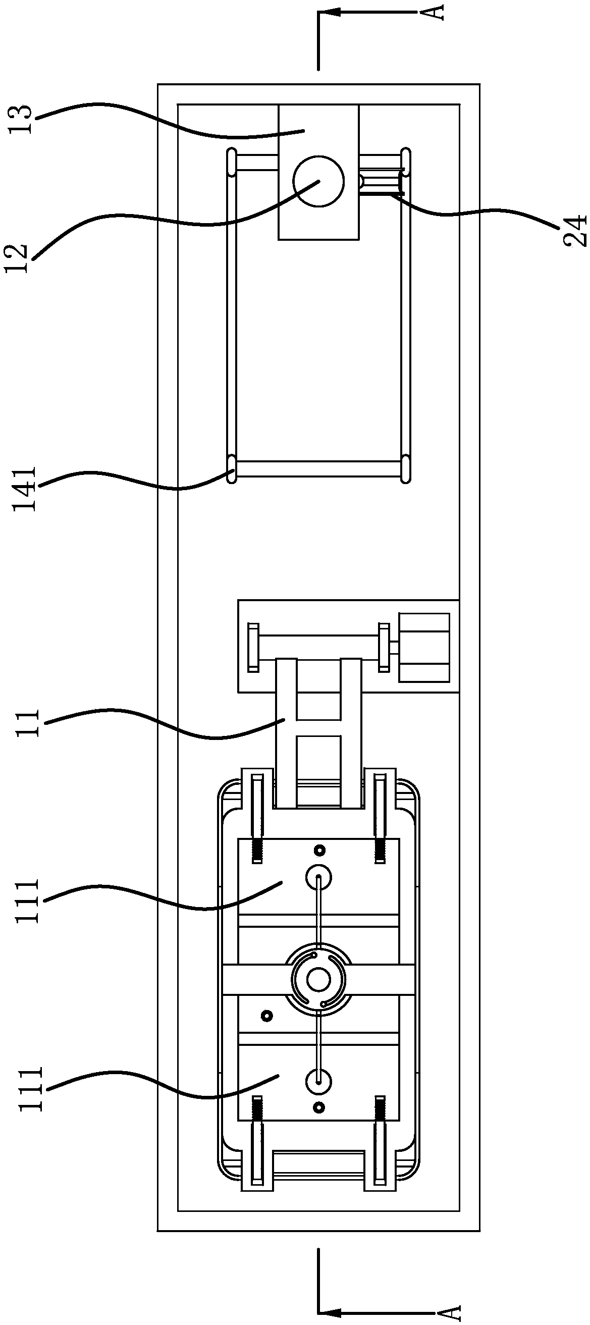 Flexible sheet die cutting device