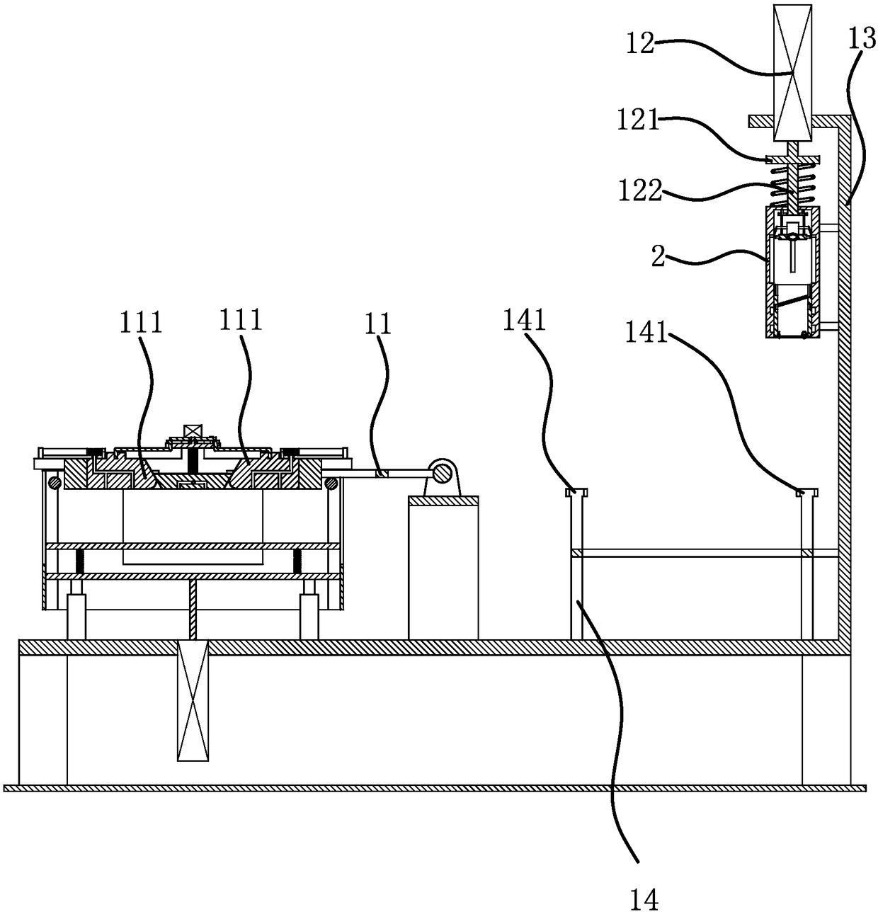 Flexible sheet die cutting device