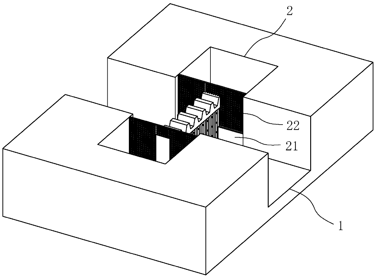 Ecological water purifying weir system