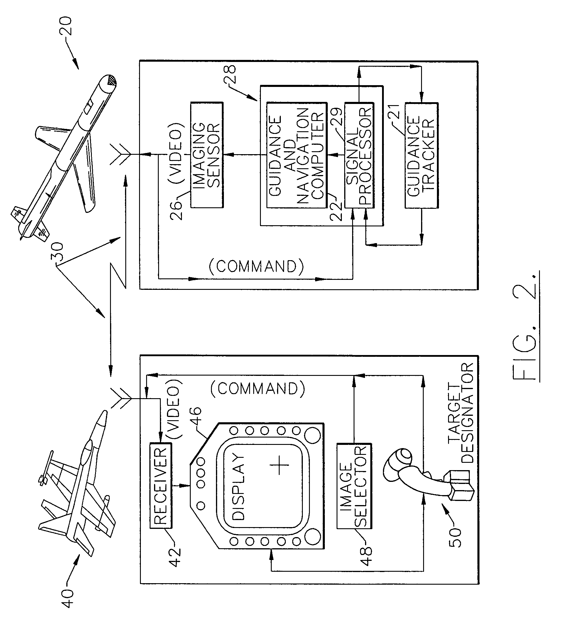 System and method for designating a target for a remote aerial vehicle