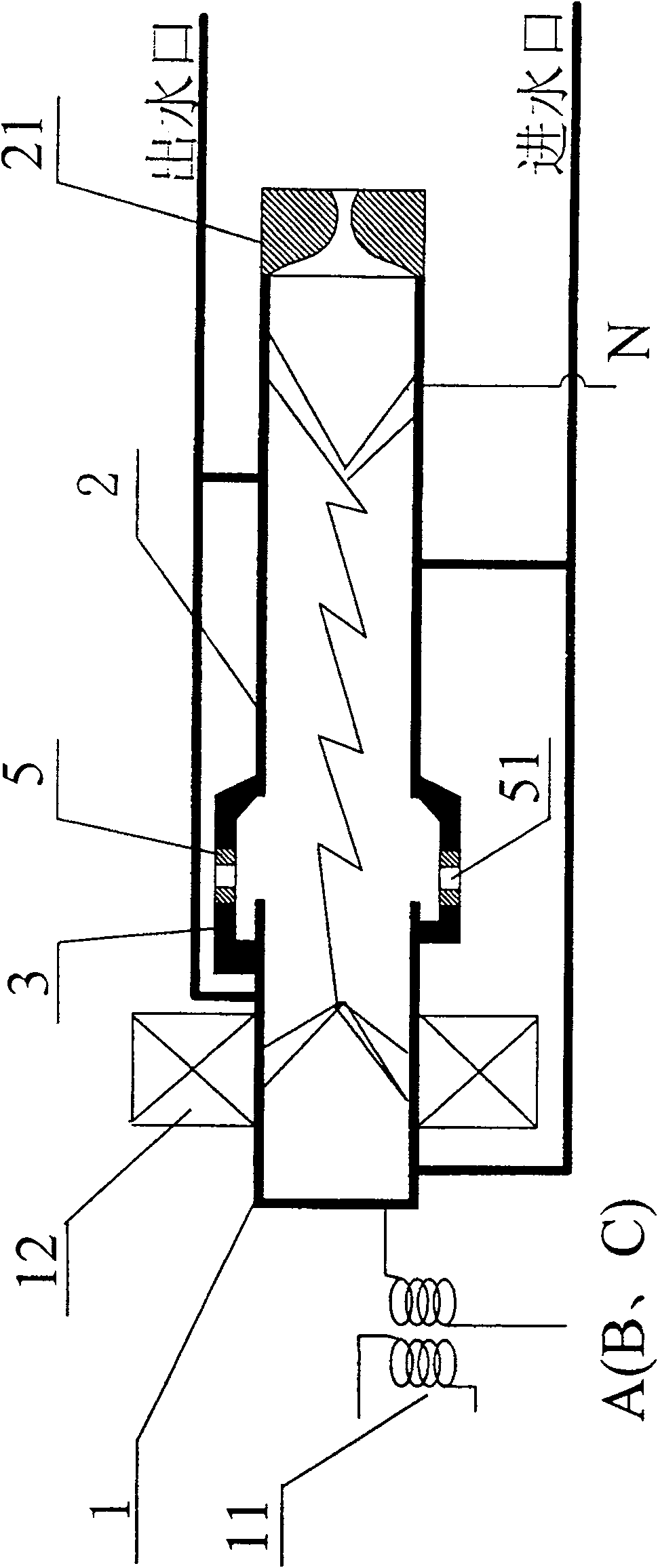 Alternating-current plasma gun and its fire-lighting device