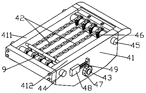 Horizontal high-frequency quenching machine