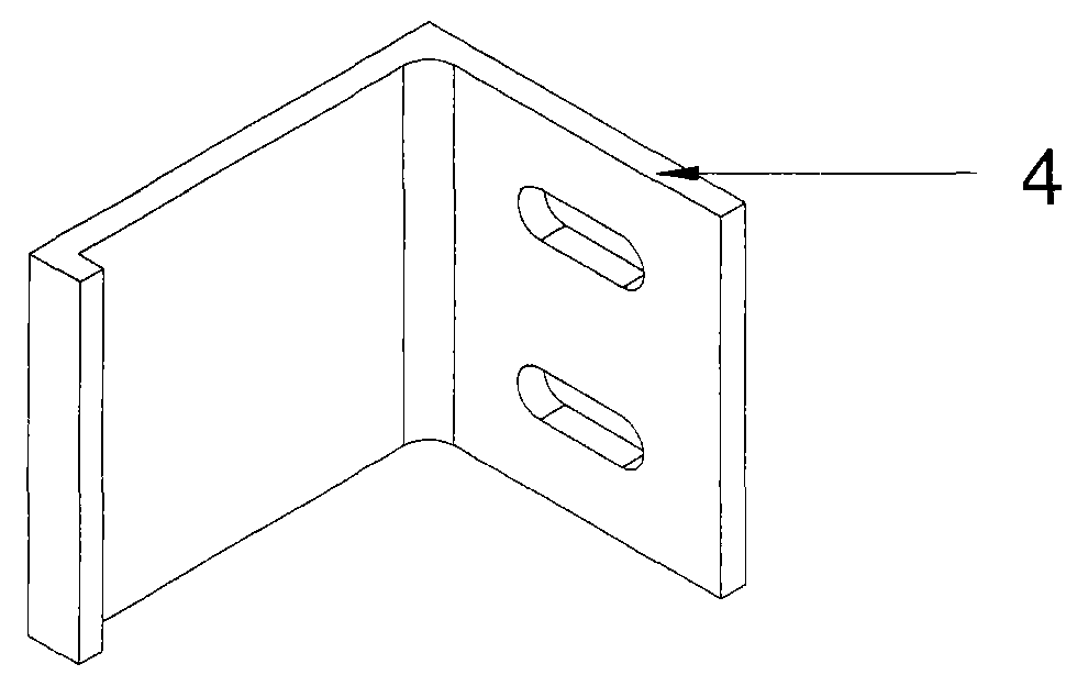 H-shaped ceramic plate and Mounting structure for H-shaped ceramic plate curtain wall