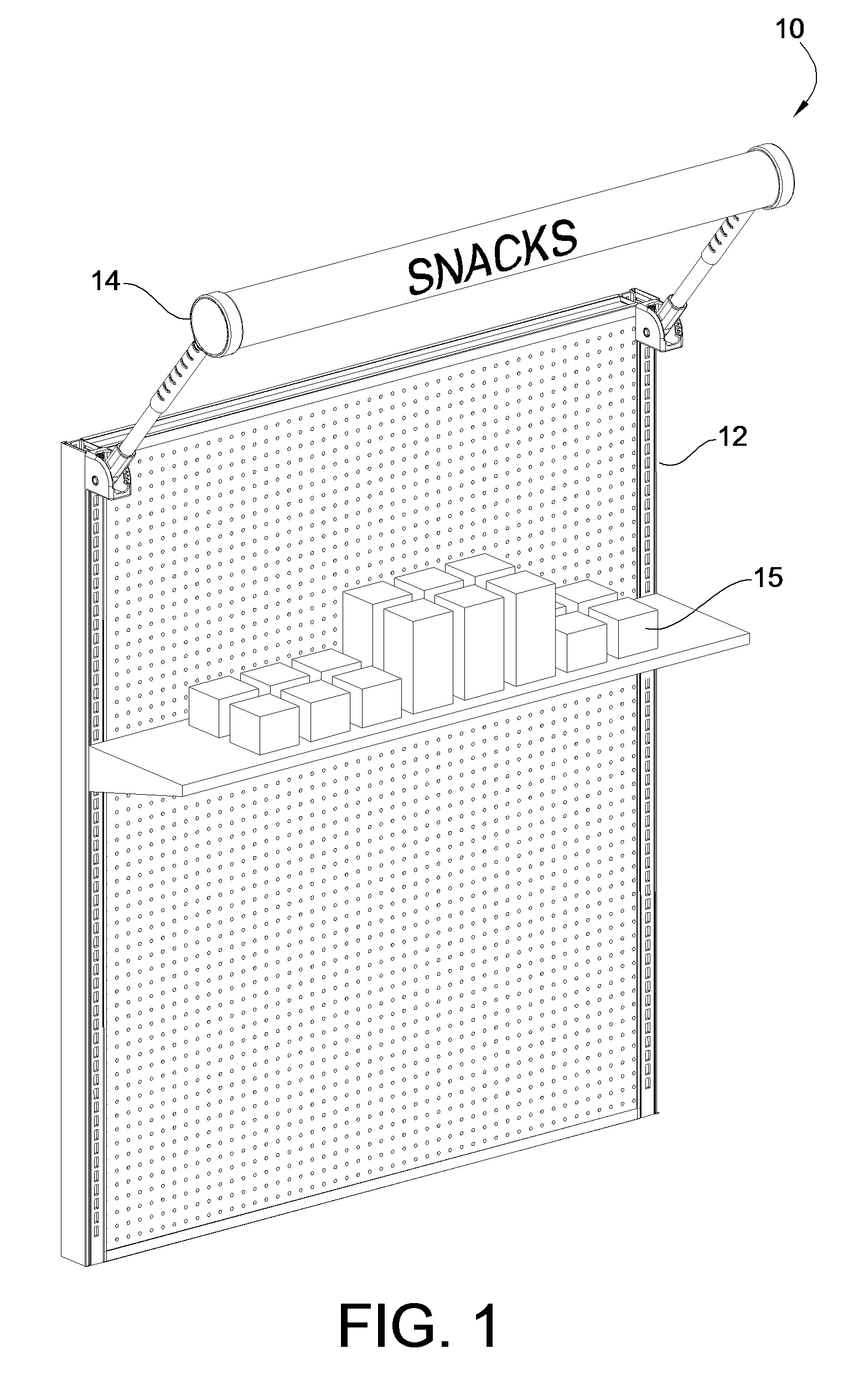 Adjustable Arm Gondola Lighting System