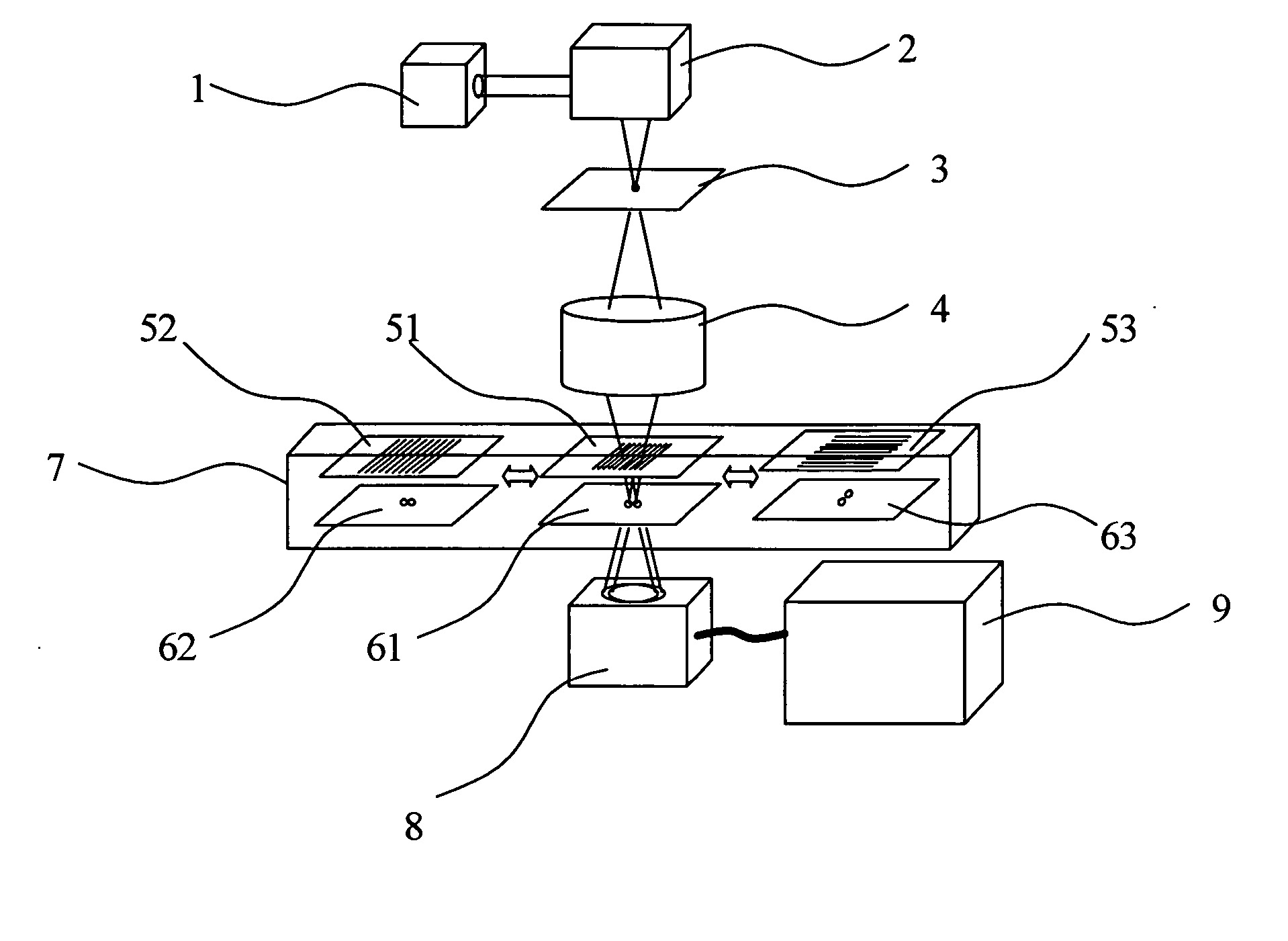 Measuring method and apparatus using shearing interferometry, exposure method and apparatus using the same, and device manufacturing method