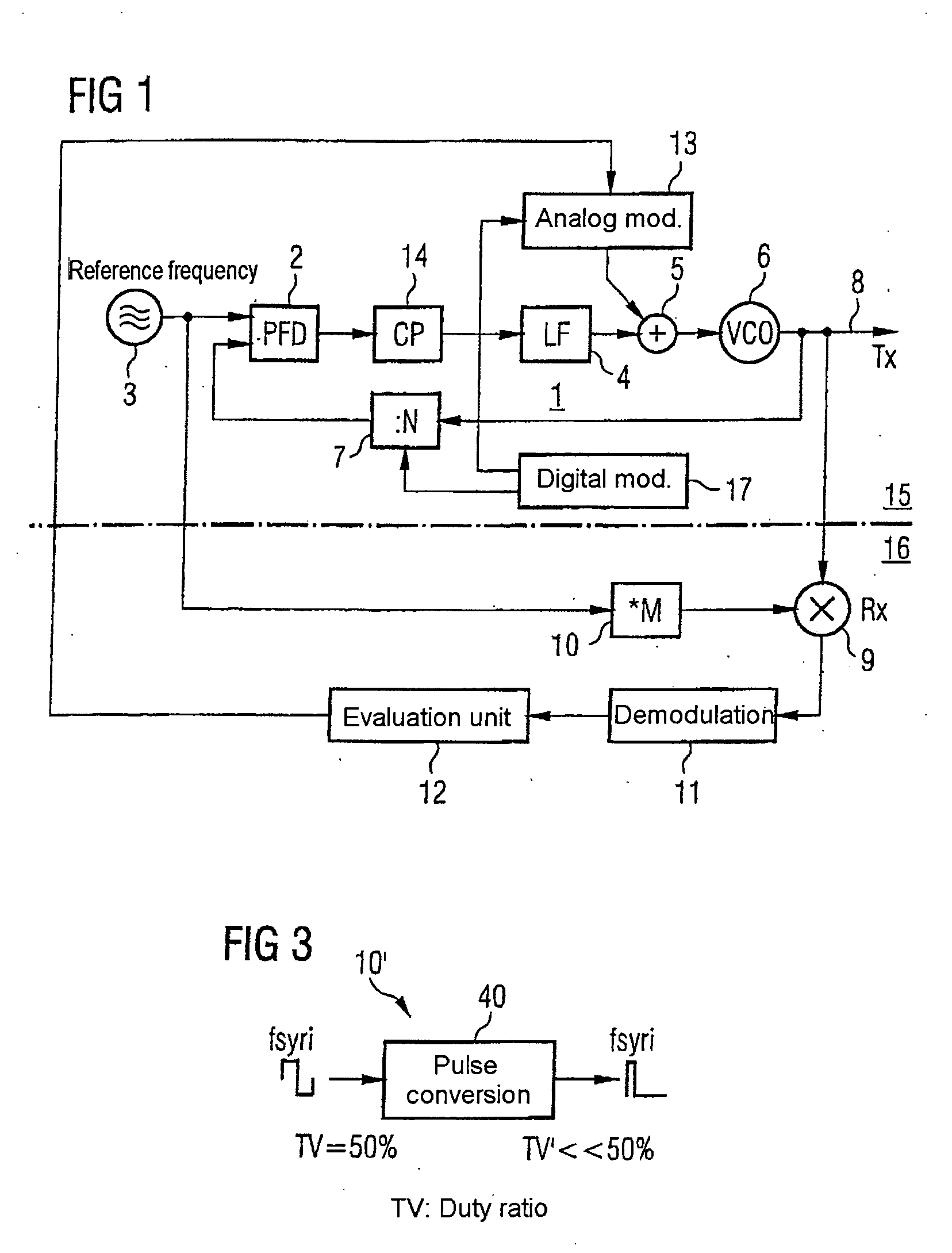 Circuit arrangement provided with a phase-locked loop and transmitter-receiver with said circuit arrangement